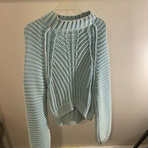 FREE PEOPLE blue sweater